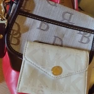 Two small sized designer wallets